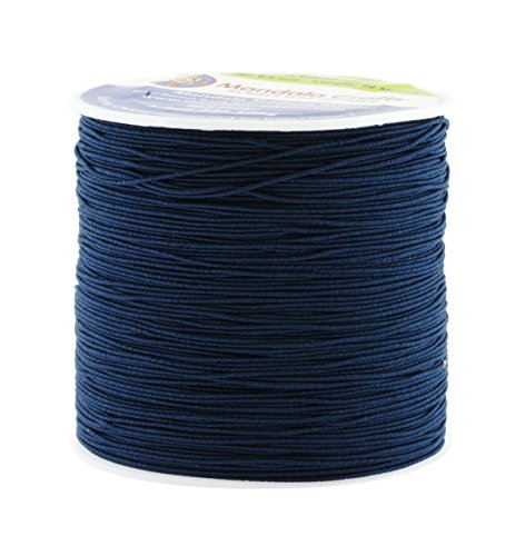 Shirring Elastic Thread for Sewing - Thin Fine Elastic Sewing Thread for  Sewing Machine Knitting by Mandala Crafts 0.6mm 87 Yards Red