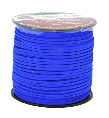 Mandala Crafts Denim Blue Faux Suede Cord - Flat Vegan Leather Cord fo –  MudraCrafts