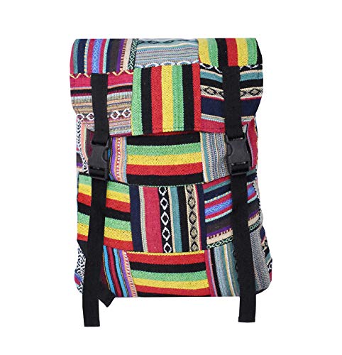 Bohemian Backpack - Boho Backpack Purse - Baja Backpack Hippie Backpack for Women Men