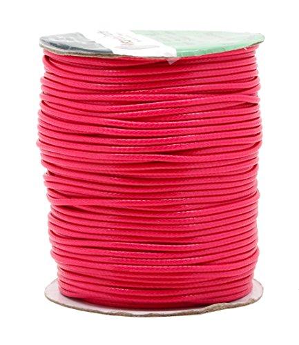 Mandala Crafts Macrame Supplies Extra Long Korean Wax Polyester Beading Craft Cord Thread