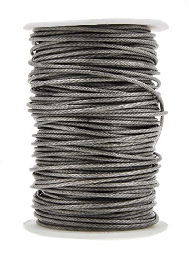 Mandala Crafts Heavy Duty Picture Hanging Wire from Coated Stainless S –  MudraCrafts