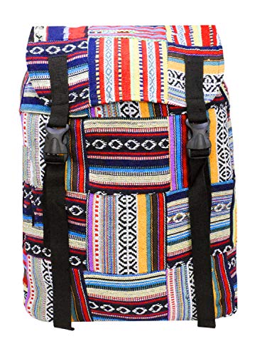 Bohemian Backpack - Boho Backpack Purse - Baja Backpack Hippie Backpack for Women Men