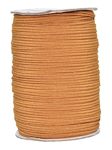 Russet Brown Stretch Cord Roll for Sewing and Crafting