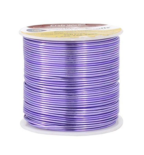 Mandala Crafts 12 14 16 18 20 22 Gauge Anodized Jewelry Making Beading Floral Colored Aluminum Craft Wire