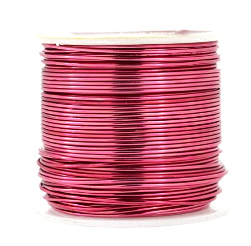 Mandala Crafts 12 14 16 18 20 22 Gauge Anodized Jewelry Making Beading Floral Colored Aluminum Craft Wire