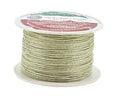 Beige Jewelry Making Beading Crafting Macramé Waxed Cotton Cord Thread