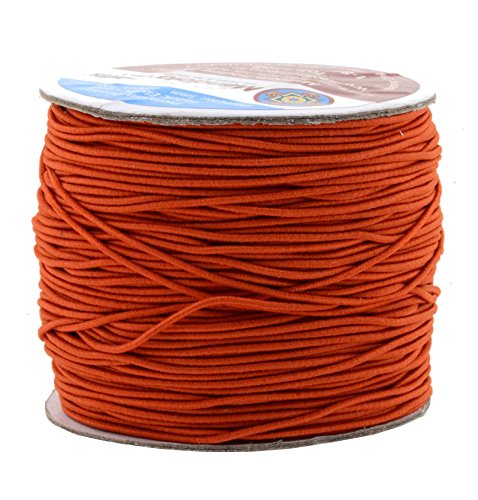 Red Orange Stretchy String for Jewelry Making