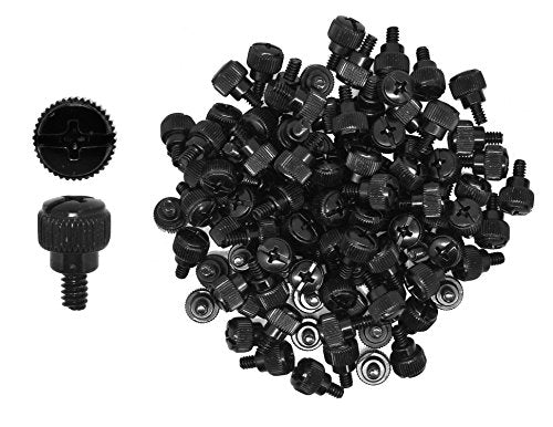 Mudra Crafts Desktop PC Computer Building Case 6-32 Repair Mounting Thumb Screw Assortment Kit