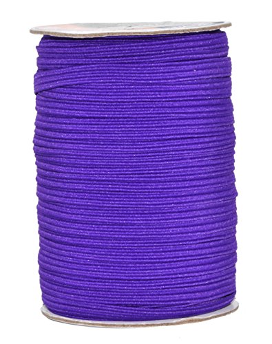 Purple Braided Stretch Strap Cord