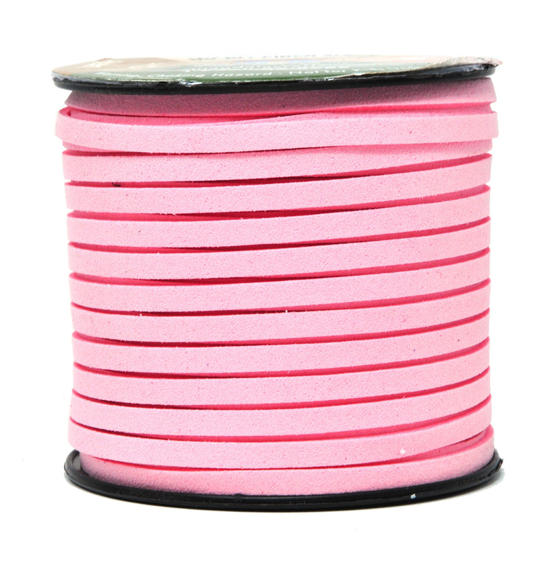 Elastic Cord Stretchy String 2mm 49 Yards Pink for Crafts, Bracelets,  Necklaces, Beading 