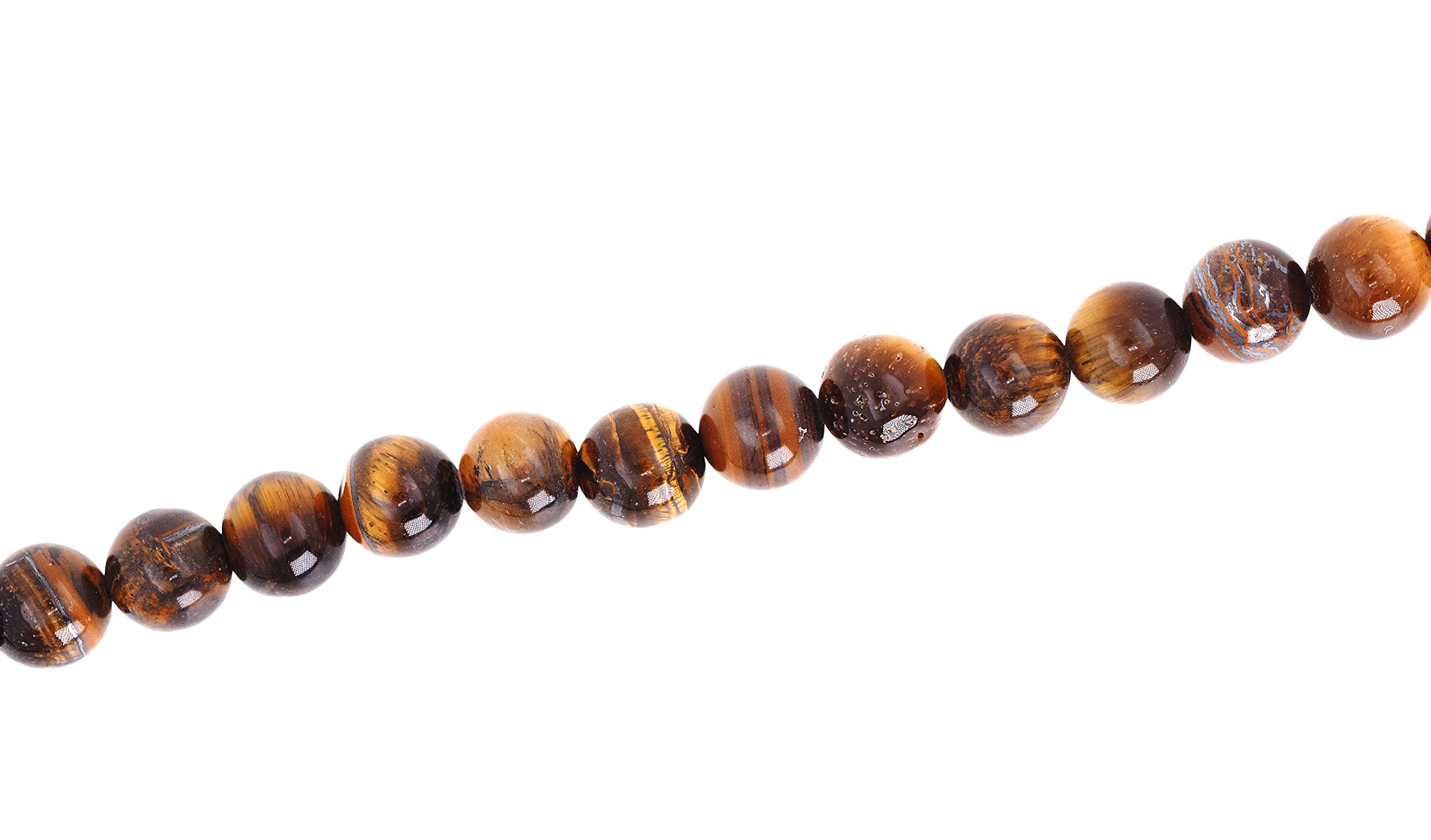 Tasbih Prayer Beads - Misbaha Beads Muslim Prayer Beads for Men and Women - Islamic Prayer Beads Tasbih Beads Necklace (Tiger Eye)