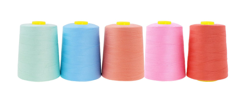 Mandala Crafts All Purpose Sewing Thread Spools - Serger Thread