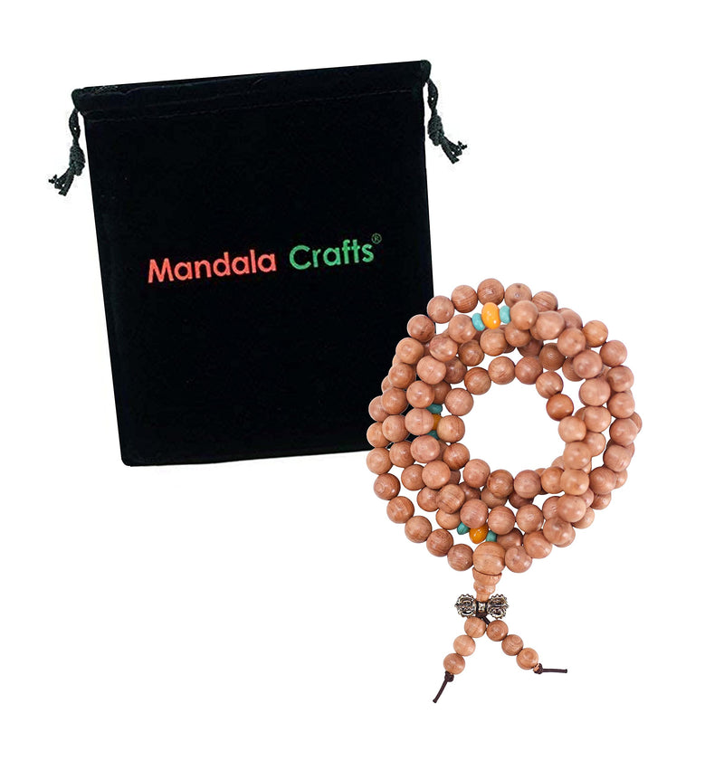 JOY Mala Beads, 108 Mala Necklace, Mala Bracelet, Japa Mala