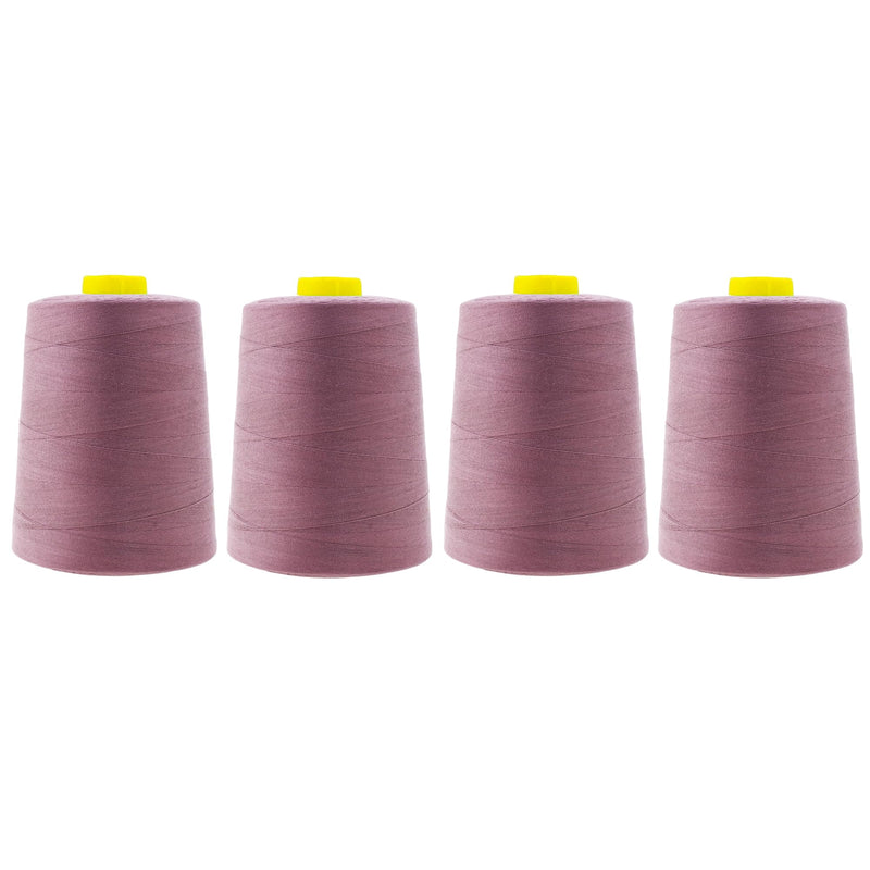 Mandala Crafts White Mercerized Cotton Thread for Sewing Machine