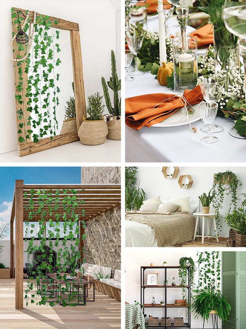 Fake Leaves, Artificial Ivy Garland, Hanging Vines - Vine Plants