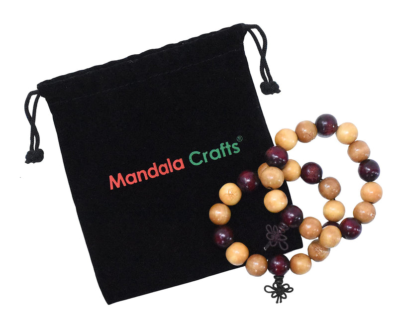 Buy Red Sandalwood 108 Mala Beads Natural Small Beaded Mala Buddhist Prayer  Beads Meditation Healing Beads Yoga Beads Gift for Her Online in India -  Etsy