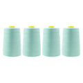 Mandala Crafts All Purpose Sewing Thread Spools - Serger Thread Cones 4 Pack – Polyester Thread for Overlock Sewing Machine Quilting