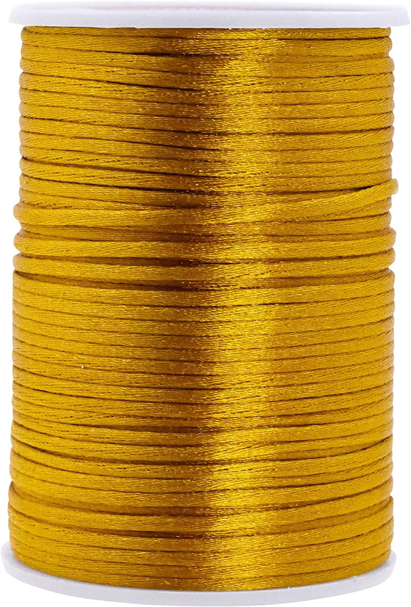 2mm Nylon SATIN Cord TWISTED Silk Like Nylon Cord Chinese Knot