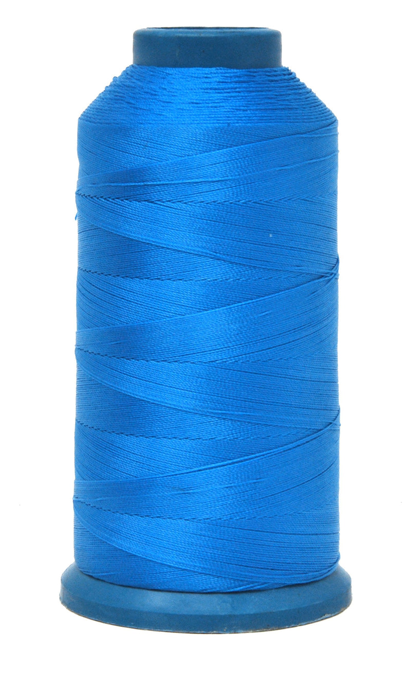 Mandala Crafts Tex 135 Bonded Nylon Thread for Sewing - 1250 YDs T135 Heavy  Duty Khaki Nylon Thread Size 138 420 D Upholstery Thread for Leather Jeans  Weaving Khaki T135 138 420D/3
