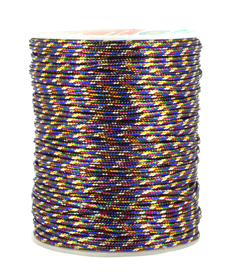 100 Yards 1mm Metallic Thread Jewelry String Beading Cord For Gift Tag Card