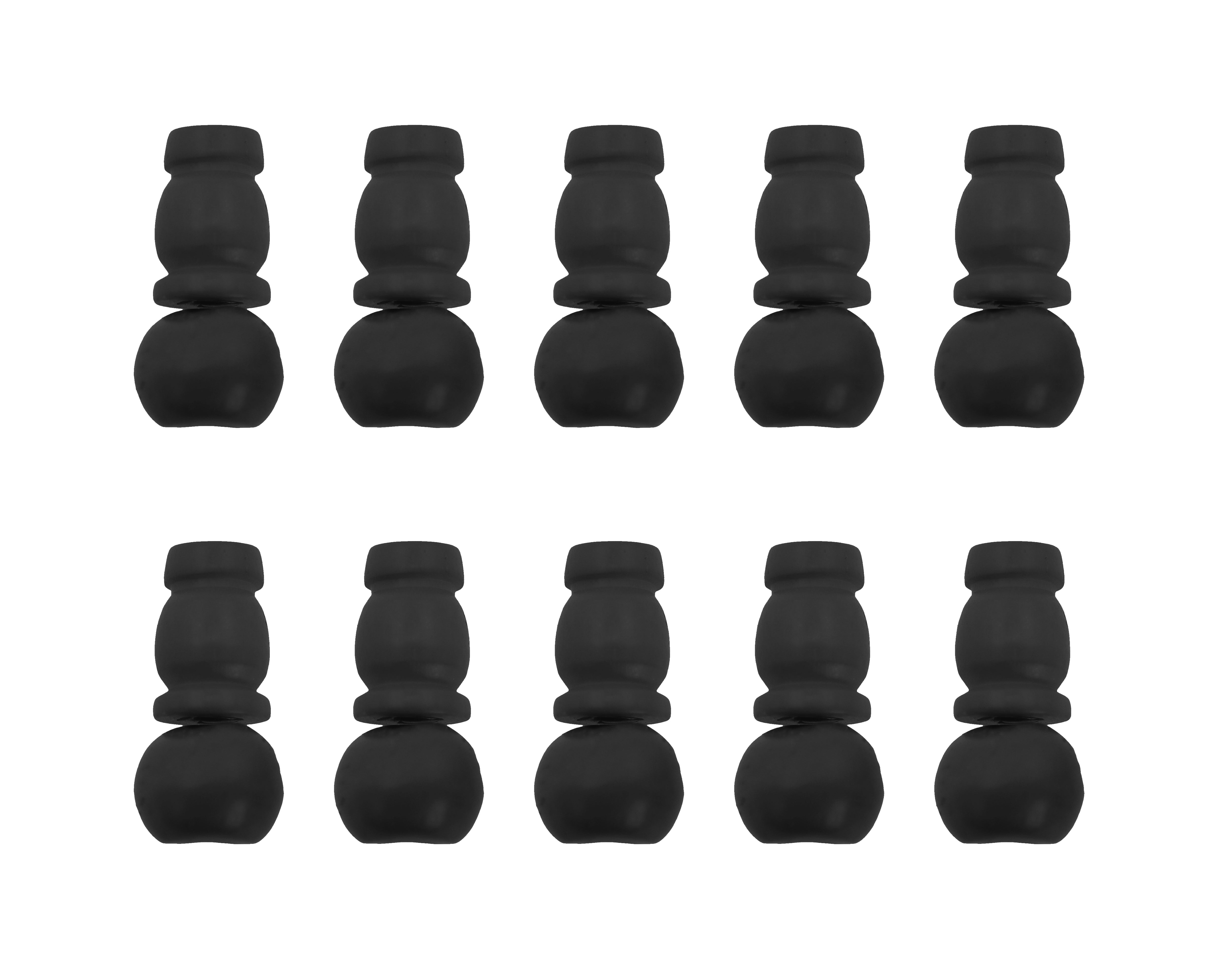 Mandala Crafts 3 Hole Guru Beads for Mala Making Beads 10 Sets Loose Prayer Beads Mala Guru Beads for Tibetan Prayer Beads Tibetan Mala Beads
