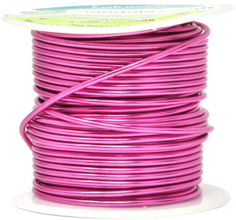 Mandala Crafts 12 14 16 18 20 22 Gauge Anodized Jewelry Making Beading Floral Colored Aluminum Craft Wire