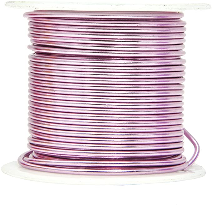 Mandala Crafts 12 14 16 18 20 22 Gauge Anodized Jewelry Making Beading Floral Colored Aluminum Craft Wire