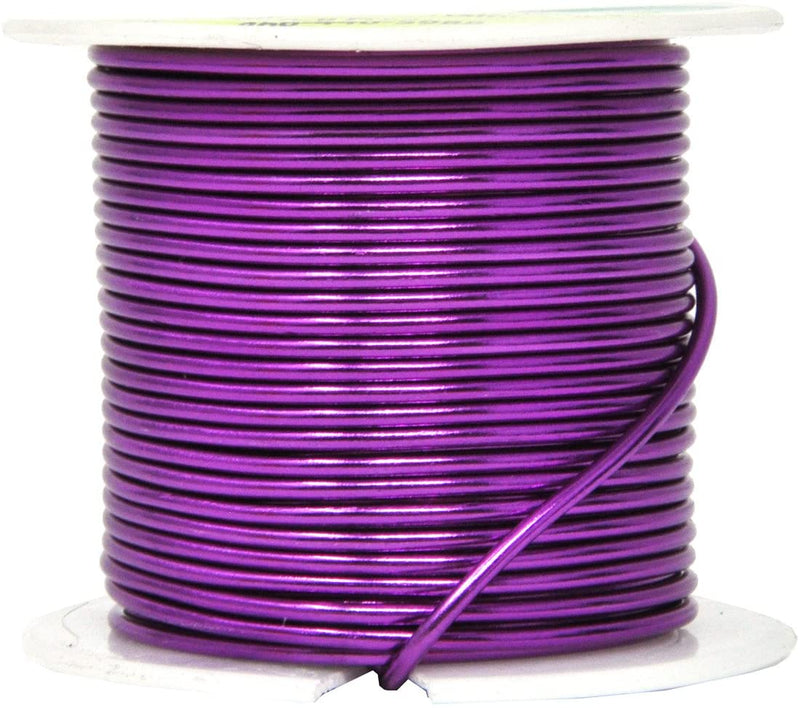 Mandala Crafts 12 14 16 18 20 22 Gauge Anodized Jewelry Making Beading Floral Colored Aluminum Craft Wire