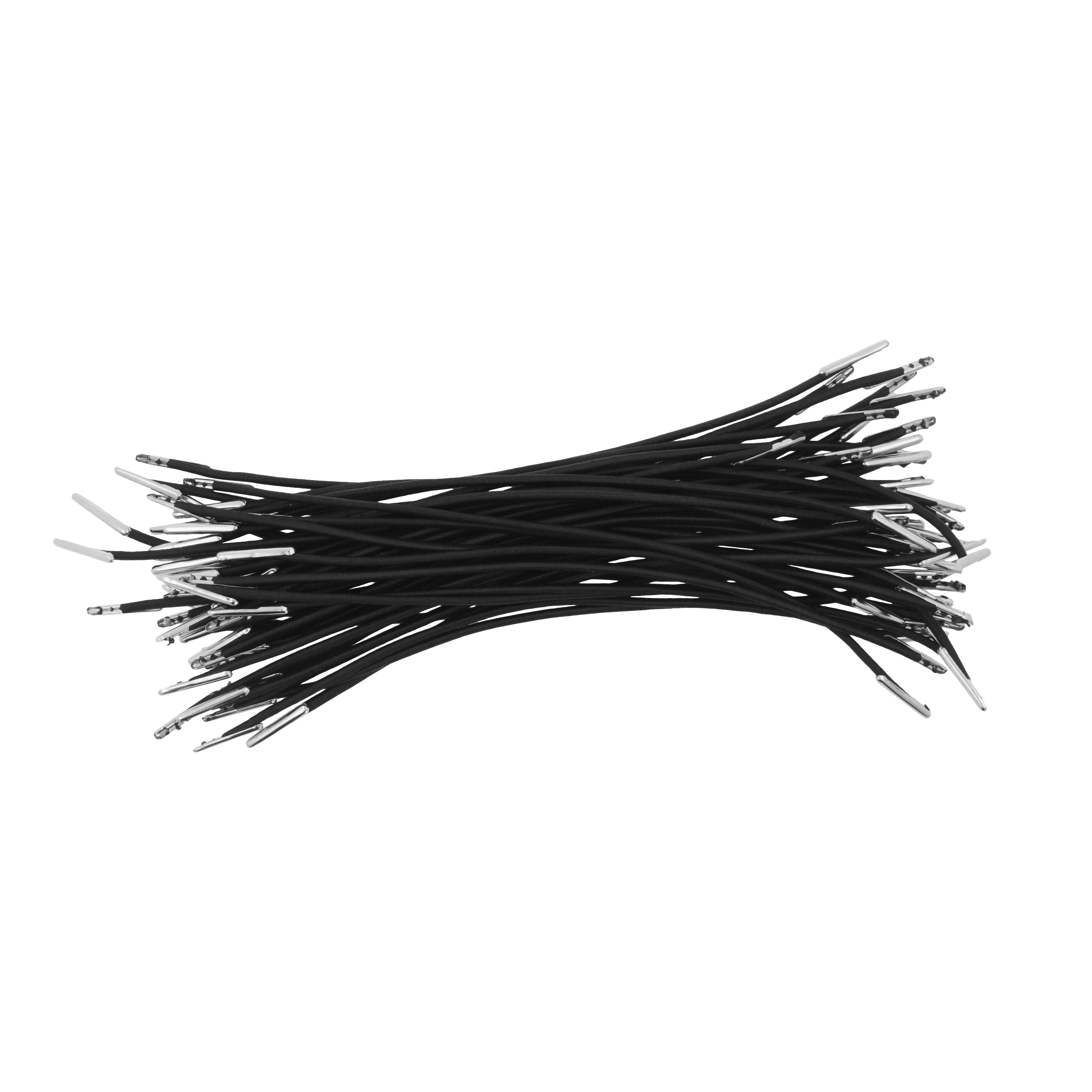Barbed Ribbon Loop Mandala Crafts Elastic Barbed Cord, Stretch Loop Band Metal Ends Masks